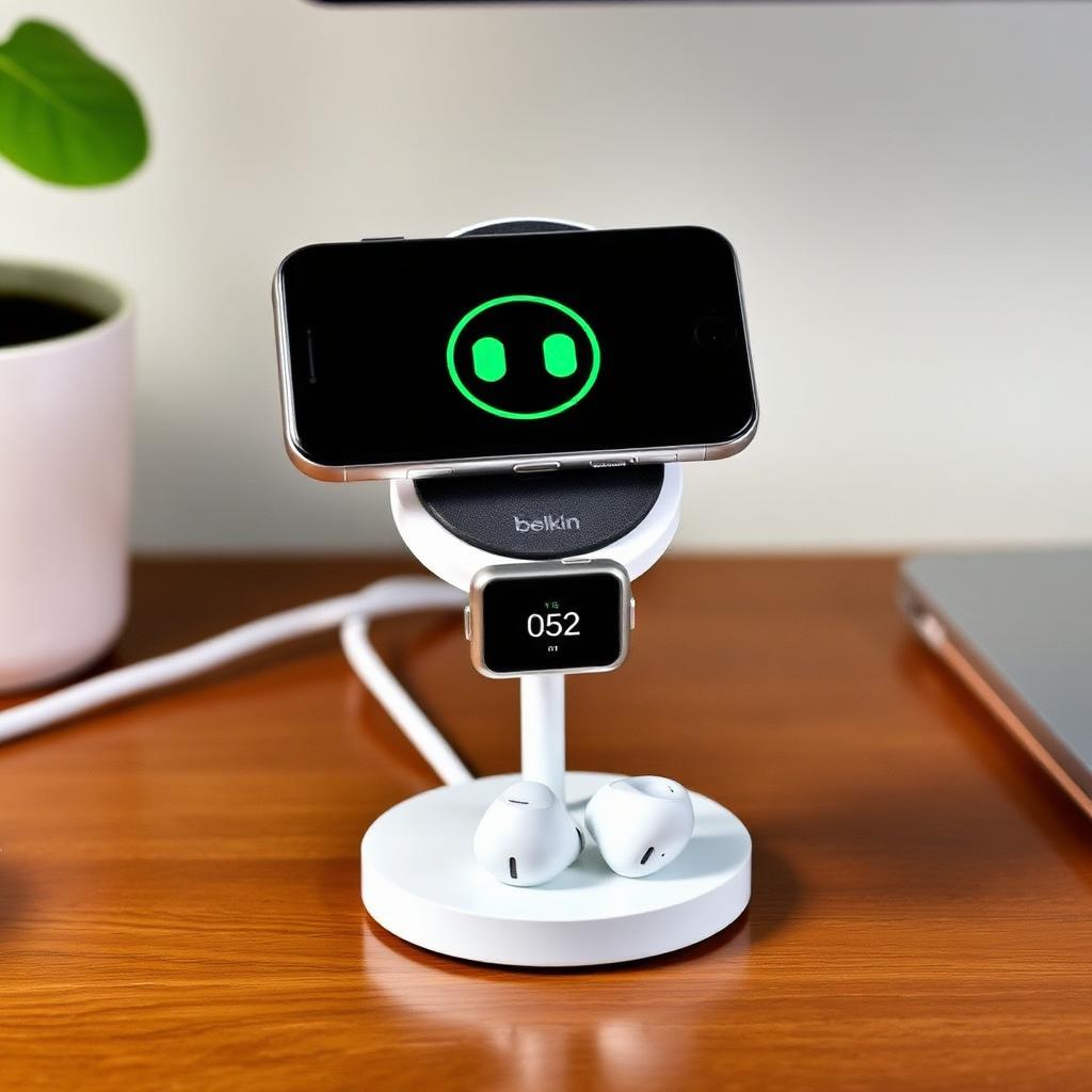 Belkin شاحن لاسلكي 3-in-1